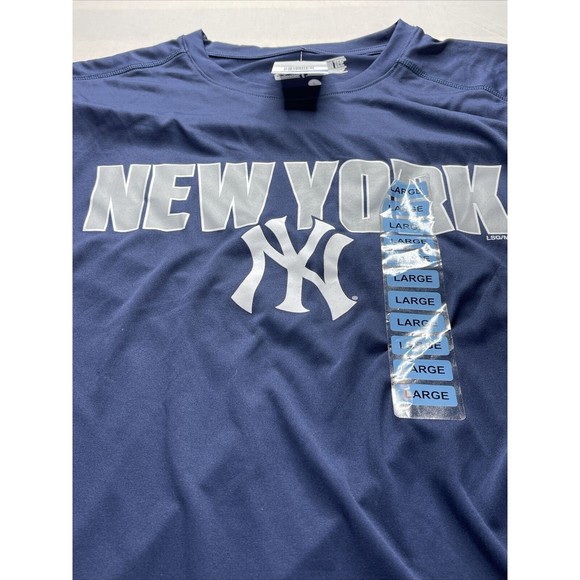 Majestic New York Yankees Evolution Cool Base Tee. Size Lare NWT - Picture 2 of 4